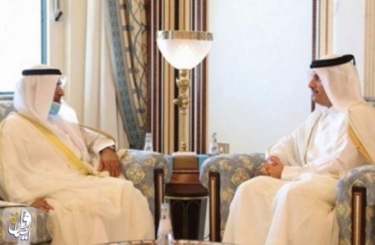 دبیرکل شورای همکاری خلیج فارس با وزیر خارجه قطر دیدار کرد