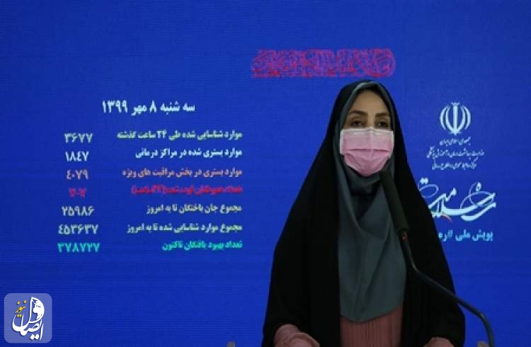 ۲۰۷ بیمار مبتلا به کووید۱۹ در شبانه روز گذشته در ایران جان باختند