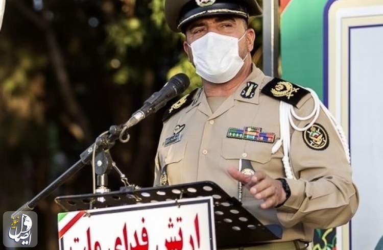 فرمانده دژبان ارتش: اگر کسی بخواهد امنیت ایران را به‌هم زند مثل خودش با او برخورد می‌کنیم