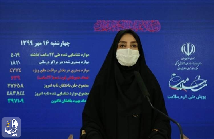 ۲۳۹ بیمار کرونایی دیگر در شبانه روز گذشته در ایران جان باختند