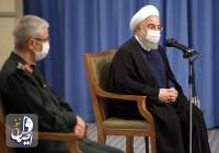 روحانی: برای مقابله با کرونا فعلاً راهی جز رعایت ضوابط بهداشتی و پیشگیری وجود ندارد