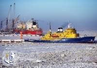 یک کشتی روسی در آبهای قطب شمال غرق شد