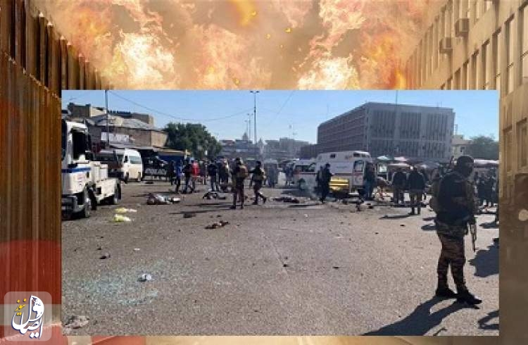 100 کشته و زخمی در دو انفجار انتحاری بغداد