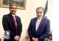 دیدار مدیرکل خاورمیانه وزارت خارجه هند با عراقچی