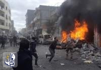 انفجار مهیب در شهر "اعزاز" سوریه با دهها کشته و مجروح
