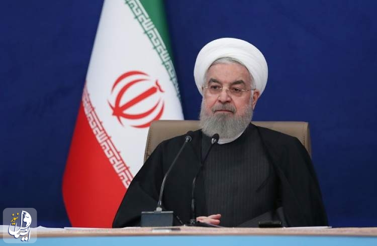 روحانی: دولت تدبیر و امید با وجود درگیر بودن با جنگ اقتصادی دشمنان، از دیگران عقب نماند