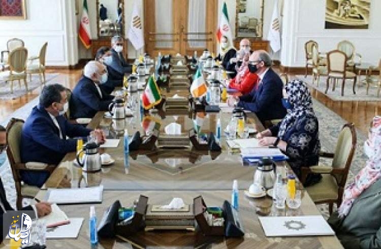 وزیران خارجه ایران و ایرلند دیدار کردند