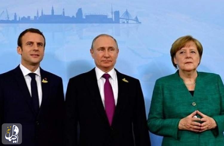 گفت‌وگوی پوتین، مرکل و ماکرون درباره اوکراین، ایران و سوریه