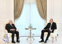 علی‌اف: روابط جمهوری آذربایجان با ایران در بالاترین سطح قرار دارد
