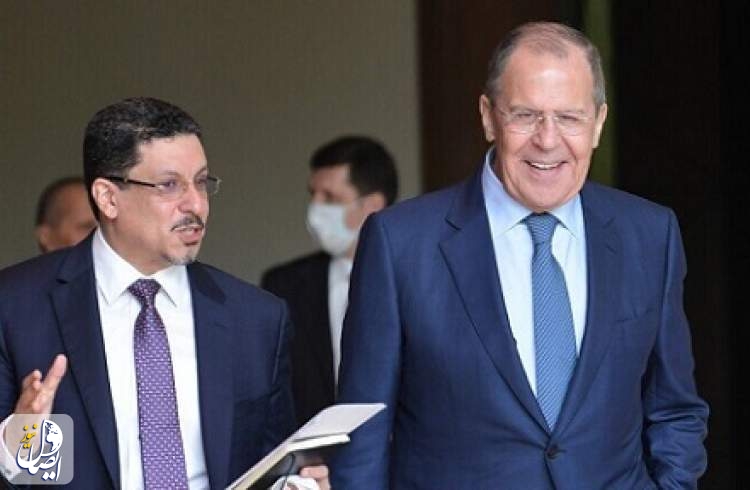 دیدار و مذاکره لاوروف با وزیر امور خارجه دولت مستعفی یمن