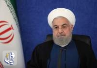 روحانی: برای شنیدن اهمیت افتتاح طرح های ملی در دوران تحریم و کرونا نیازمند گوش شنوا هستیم