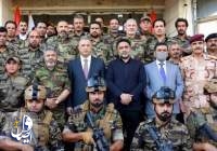 نخست وزیر عراق با فرماندهان حشد الشعبی سامراء دیدار کرد
