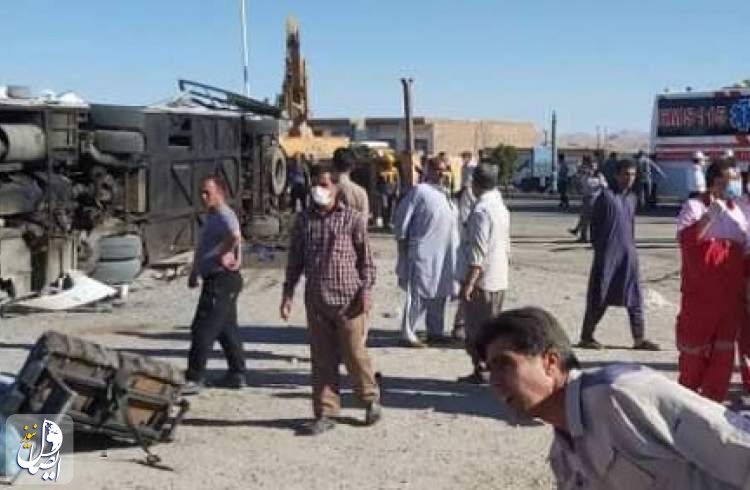 واژگونی اتوبوس در دهشیر استان یزد پنج کشته و ۲۸ مصدوم بر جای گذاشت