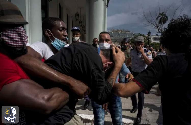 اعتراضات بی سابقه در خیابان‌های کوبا