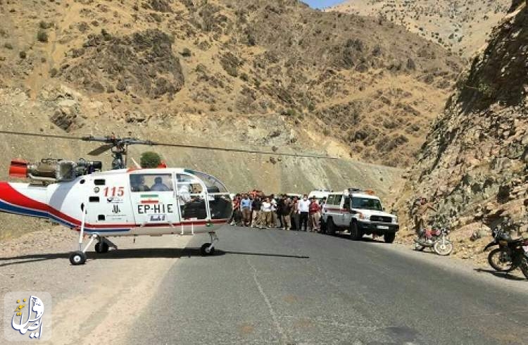 ۱۶ کشته در سانحه سقوط مینی‌بوس به دره در استان کردستان