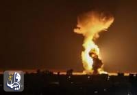 حمله هوایی رژیم صهیونیستی به غزه در سومین شب متوالی