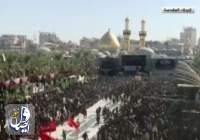راهپیمایی میلیونی زائران اربعین حسینی (ع) در کربلا