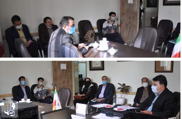 برگزاری نشست کمیته اطلاع رسانی ستاد مبارزه با کرونا در نجف آباد