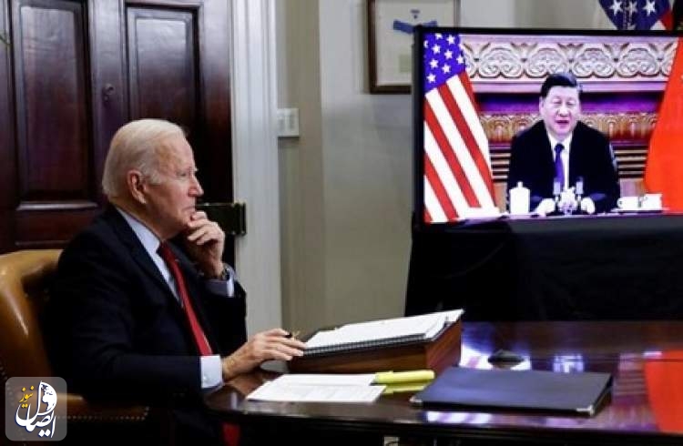 دیدار مجازی رؤسای جمهور آمریکا و چین
