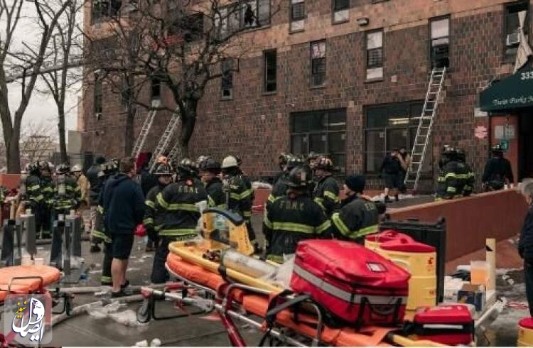 19 کشته در آتش‌سوزی مهیب در نیویورک
