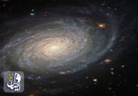 تصویر جدید هابل از یک کهکشان مارپیچی