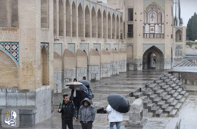 سامانه بارشی از دوشنبه وارد استان اصفهان می‌شود