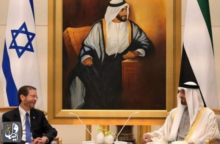 دیدار رئیس رژیم صهیونیستی با «بن زاید» در ابوظبی
