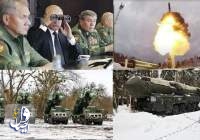 بحران اوکراین؛ پوتین بر رزمایش هسته‌ای روسیه نظارت کرد