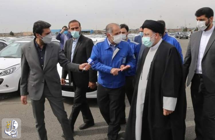 بازدید از پیش اعلام نشده رییس‌جمهور از ایران خودرو