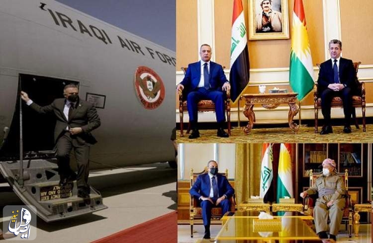 سفر نخست وزیر عراق به اربیل پس از حمله موشکی