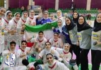 دختران هندبال ایران در آسیا شگفتی‌ساز شدند