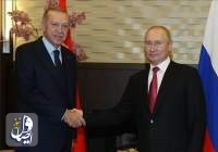 گفتگوی تلفنی اردوغان و پوتین با موضوع مناقشه اوکراین