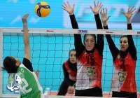 دختران والیبالیست کاشان از سد ازبکستان گذشتند