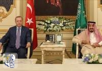 اردوغان با پادشاه عربستان سعودی در جده دیدار کرد