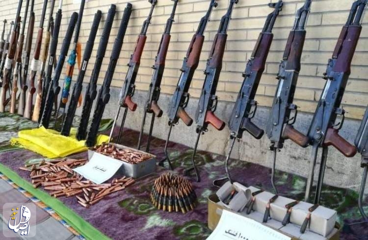 ۷۰ قبضه انواع سلاح غیرمجاز در خوزستان کشف شد