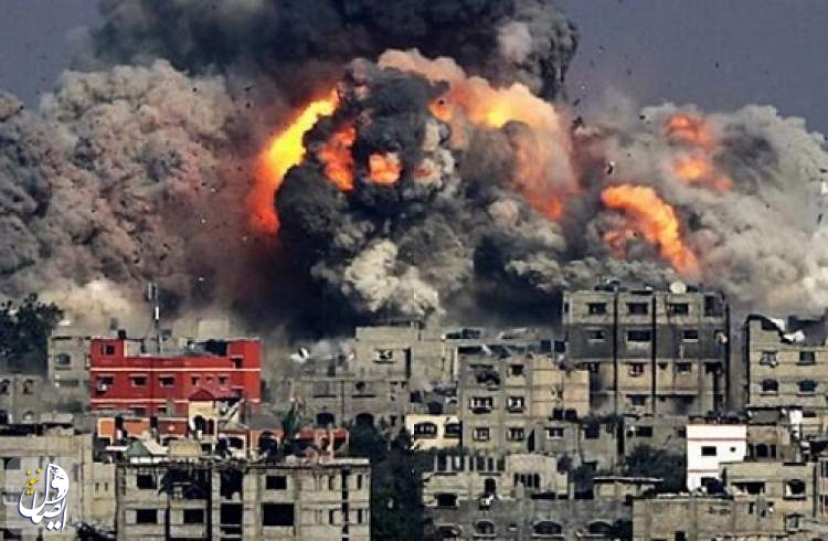 جزئیاتی از حمله جنگنده های صهیونیست به مرکز غزه