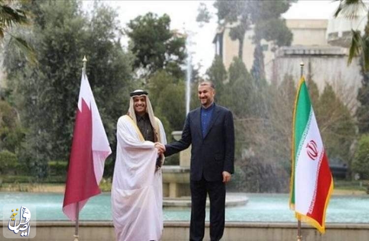 رایزنی وزیران امور خارجه ایران و قطر در تهران