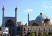 کاشی‌های معیوب از روی گنبد مسجد امام اصفهان برداشته می‌شود