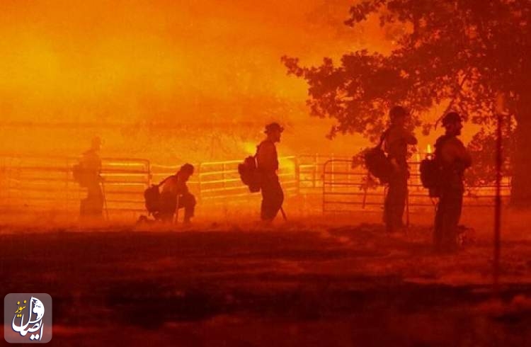 آتش سوزی گسترده در کالیفرنیا