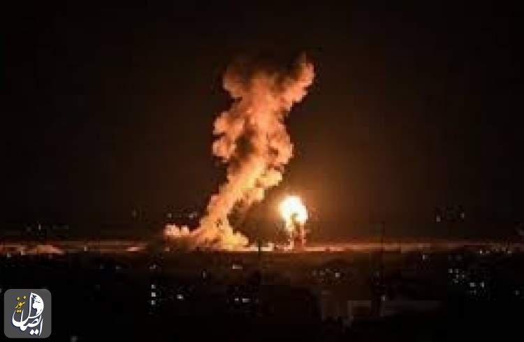 انفجار انبار تسلیحاتی آمریکا در اربیل عراق