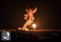 انفجار انبار تسلیحاتی آمریکا در اربیل عراق