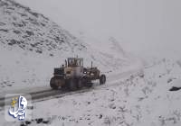 برف و کولاک، راه روستاهای مناطق غربی اصفهان را بست
