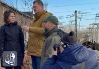 وزیر خارجه آلمان به منطقه جنگی «خارکیف» در اوکراین سفر کرد