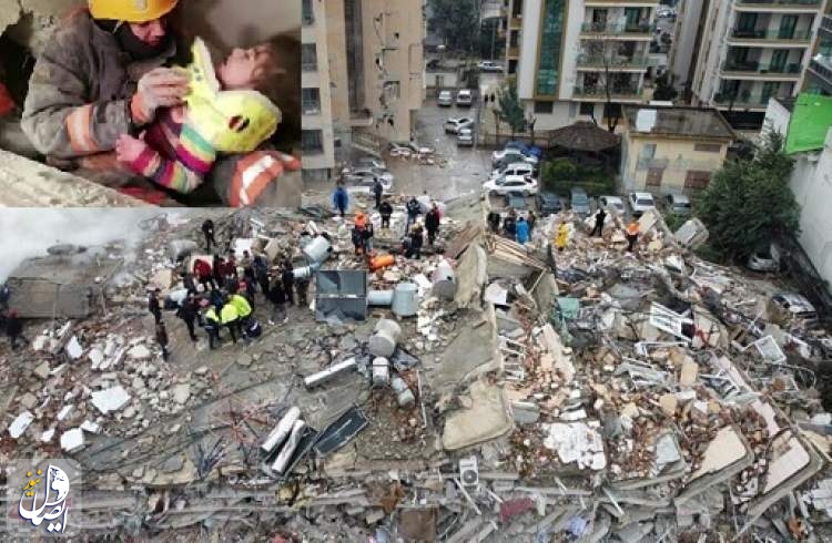 شمار قربانیان زلزله ترکیه و سوریه به ۲۲هزار نفر رسید