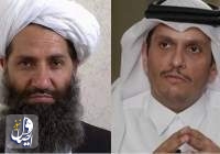 جلسه محرمانه رهبر طالبان با نخست وزیر قطر