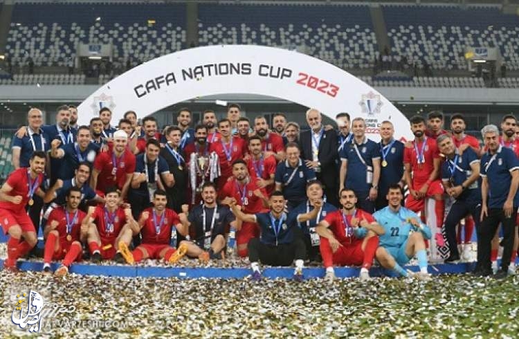 قهرمانی تیم ملی فوتبال ایران در جام کافا