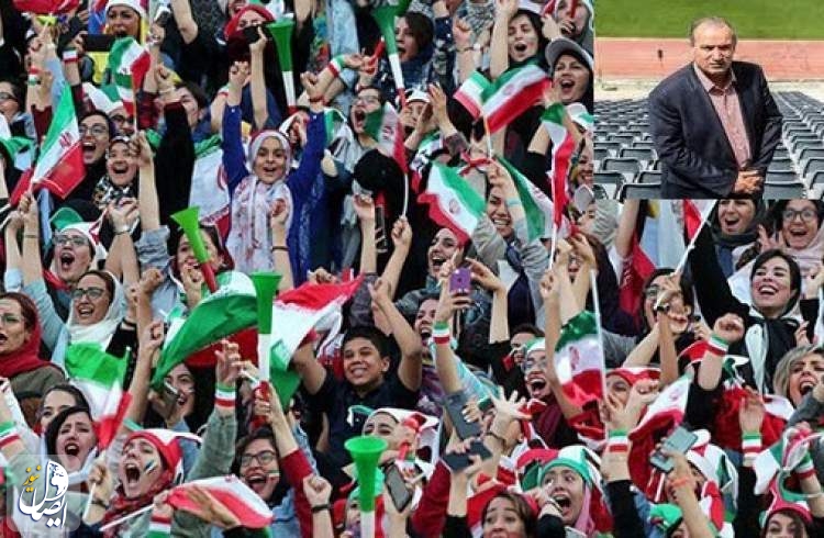 تاج: شورای عالی امنیت ملی ورود زنان به ورزشگاه‌های فوتبال را تصویب کرد