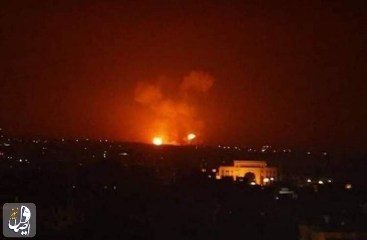 مقابله پدافندی سوریه با حمله هوایی رژیم صهیونیستی به حومه دمشق