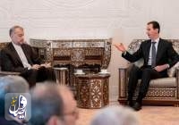 دیدار وزیر خارجه ایران با رییس جمهور سوریه در دمشق