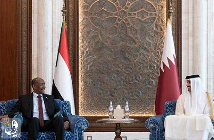امیر قطر در دیدار با ژنرال برهان خواهان توافق فراگیر در سودان شد